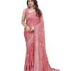 719Ii9yIyZL._SX679_ Women's Elegant Malgudi Art Silk Saree with Blouse Material